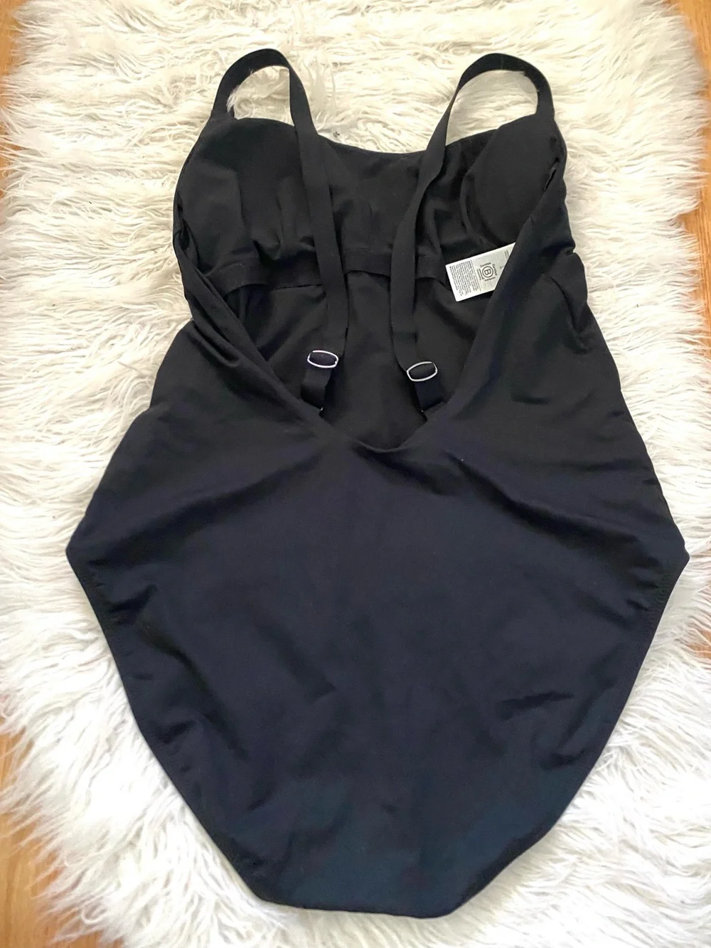 Athleta Hermosa One Piece Swimsuit Black Size Large Athletic Beach